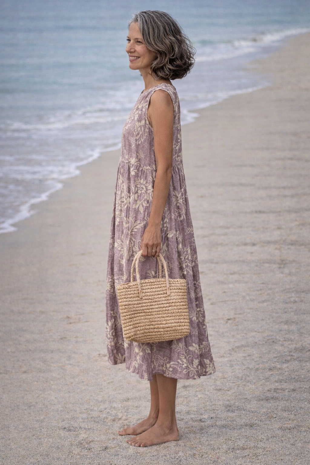 Mia | Midi Floral Jurk