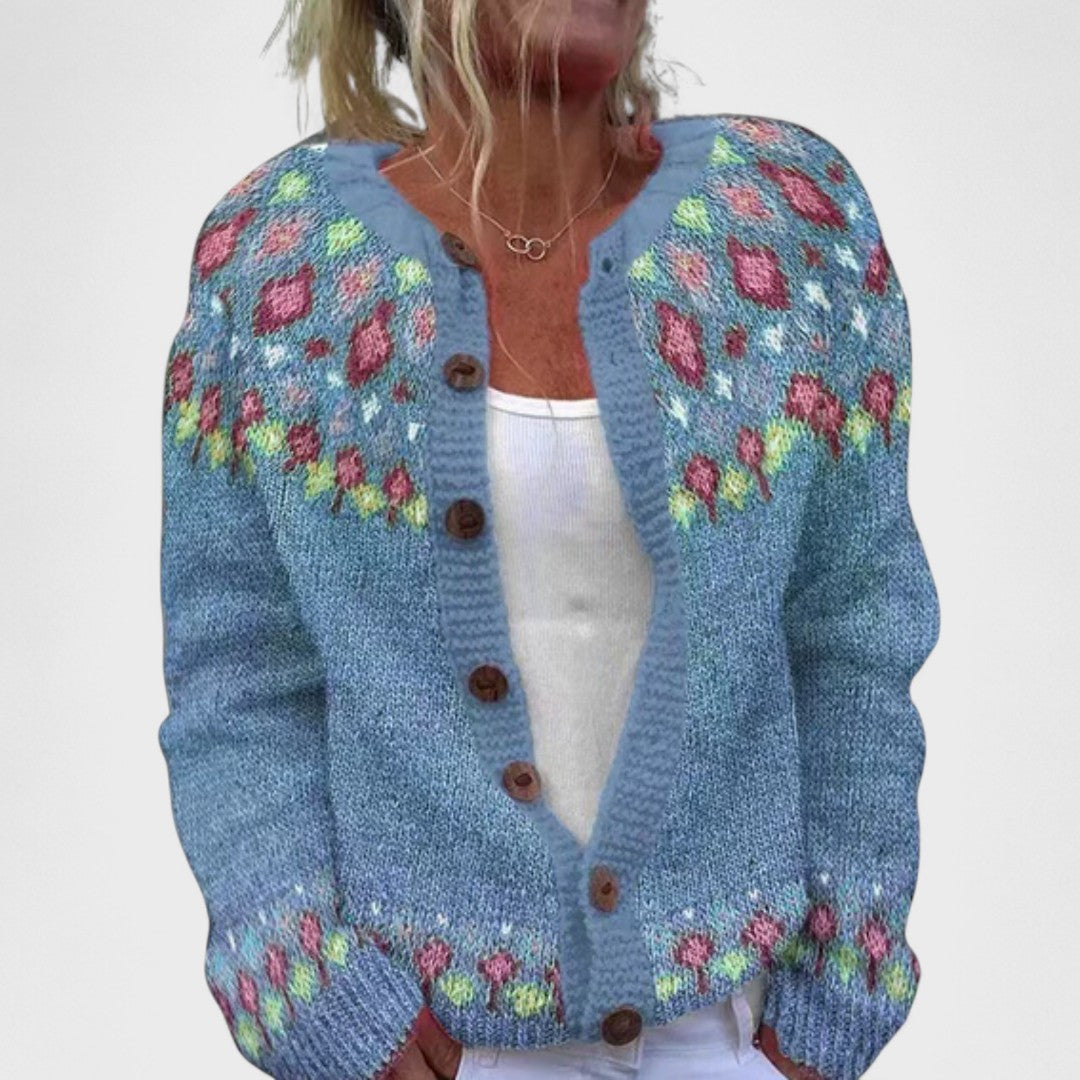 Lianne Verde Bosco – Chic oversized cardigan