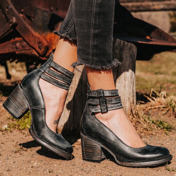 Rihane sandalen met hak