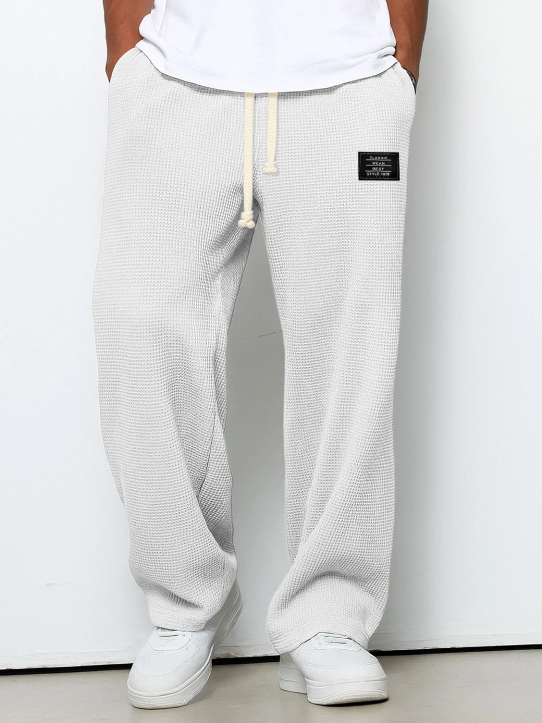 Nino | Comfortabele Wijde Broek voor Mannen met Verstelbare Taille
