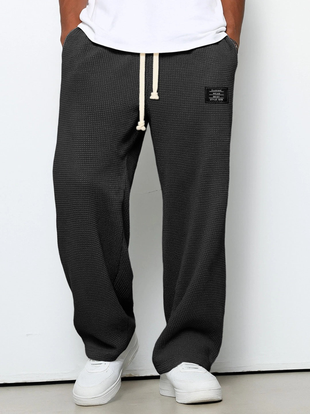 Nino | Comfortabele Wijde Broek voor Mannen met Verstelbare Taille
