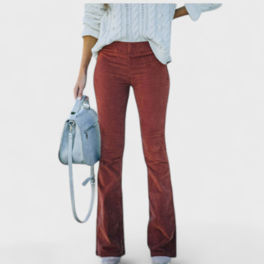 Chalvessa | Elegante Flared Broek