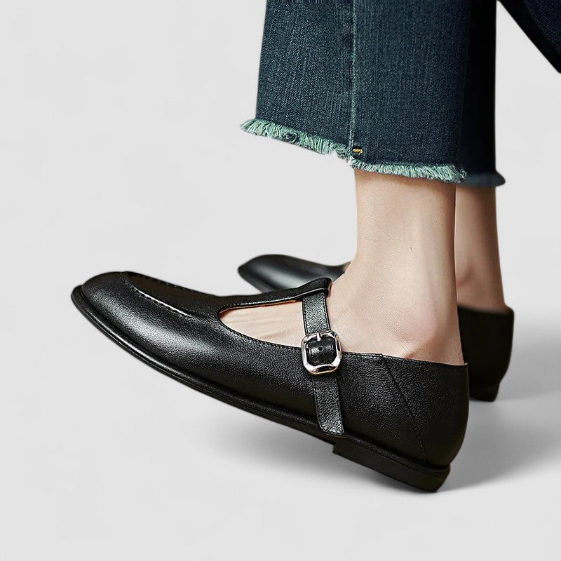 CAMILA | ORTOPEDISCHE MARY JANE SCHOENEN MET LAAG HAK