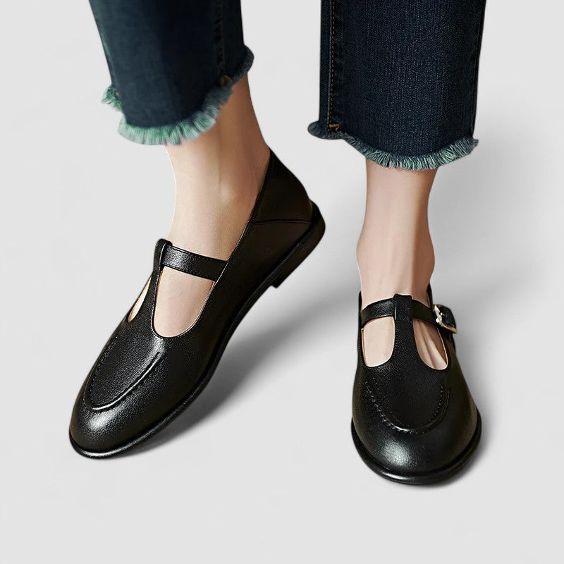 CAMILA | ORTOPEDISCHE MARY JANE SCHOENEN MET LAAG HAK