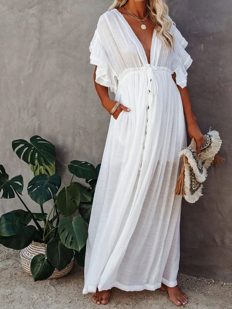 Boho casual jurk