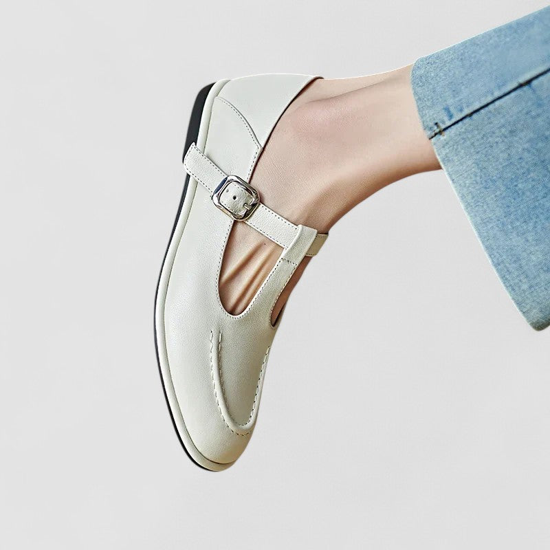 CAMILA | ORTOPEDISCHE MARY JANE SCHOENEN MET LAAG HAK