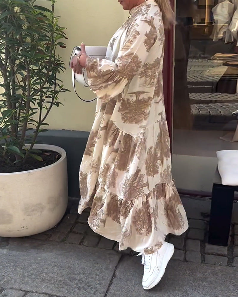 Serene | Lange Vloeiende Elegante Jurk