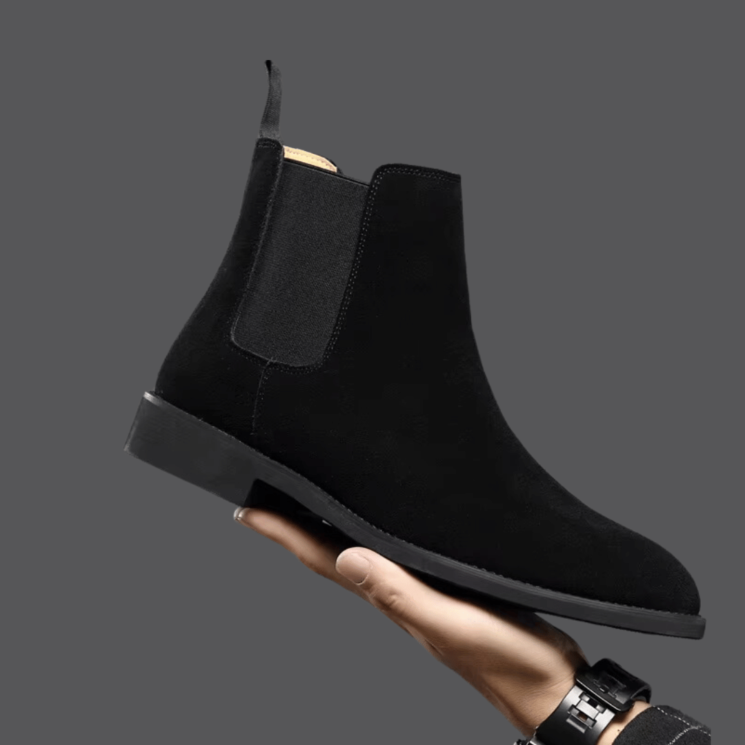Bradley | Suède Chelsea Boots