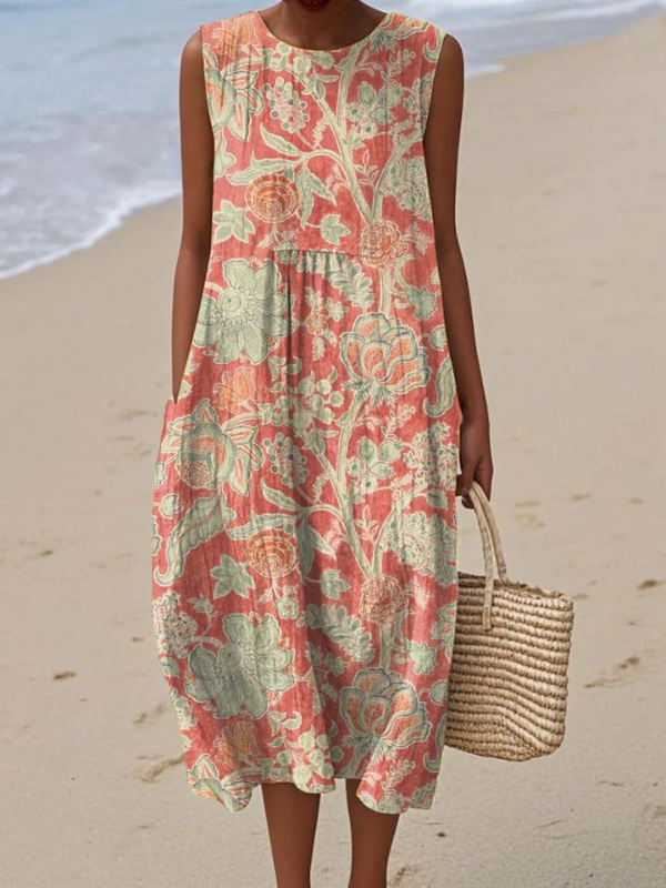 Beth™ Midi Bloemenjurk