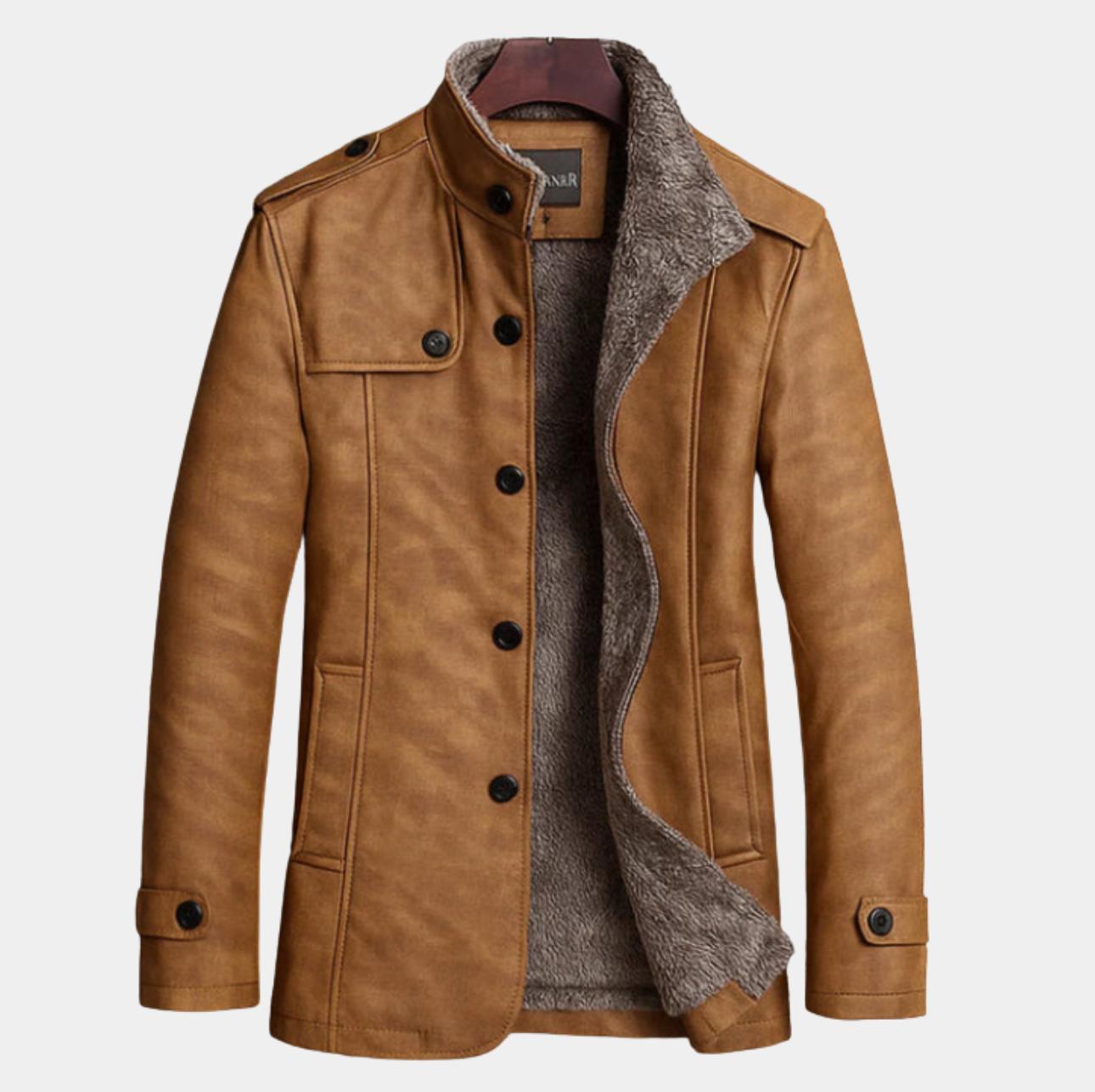DAAN™ | Elegante Herenjas met Tijdloze Warmte en Verfijnde Stijl