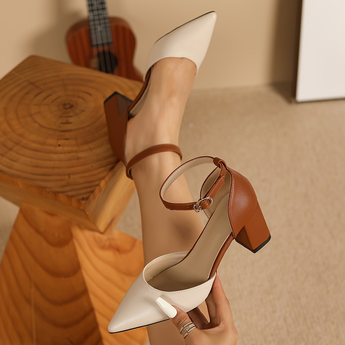 Marielle™ | Bicolor Sleehakken