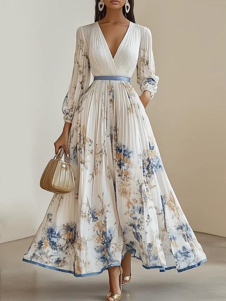 Léonie™ | Resort Maxi Jurk met Print