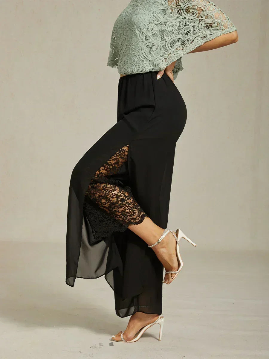 Fluressa | Split Hem Flow Broek