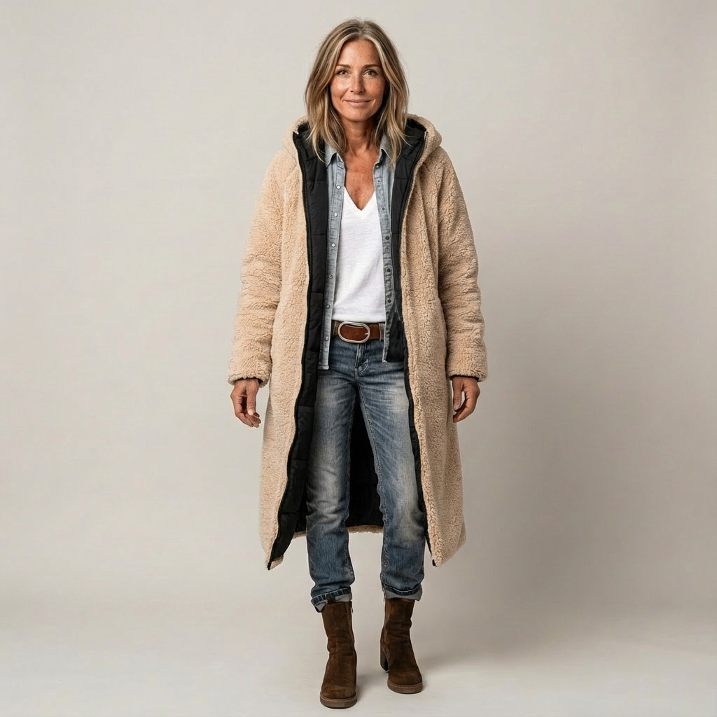 Amelia | Elegante Reversible Jas