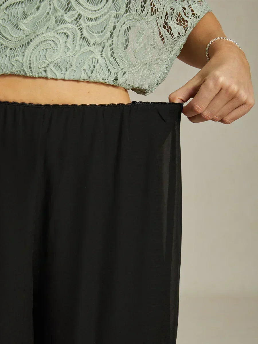 Fluressa | Split Hem Flow Broek