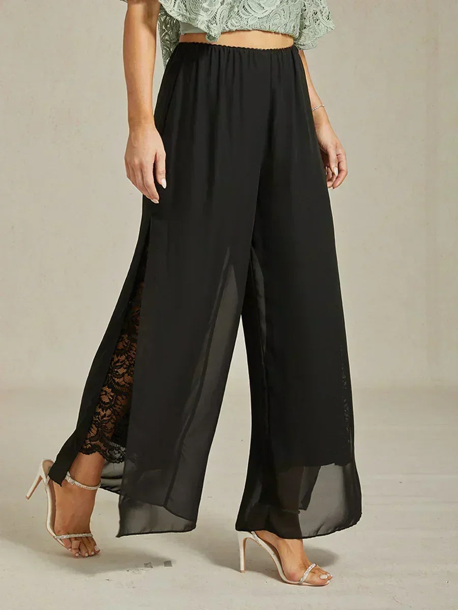 Fluressa | Split Hem Flow Broek