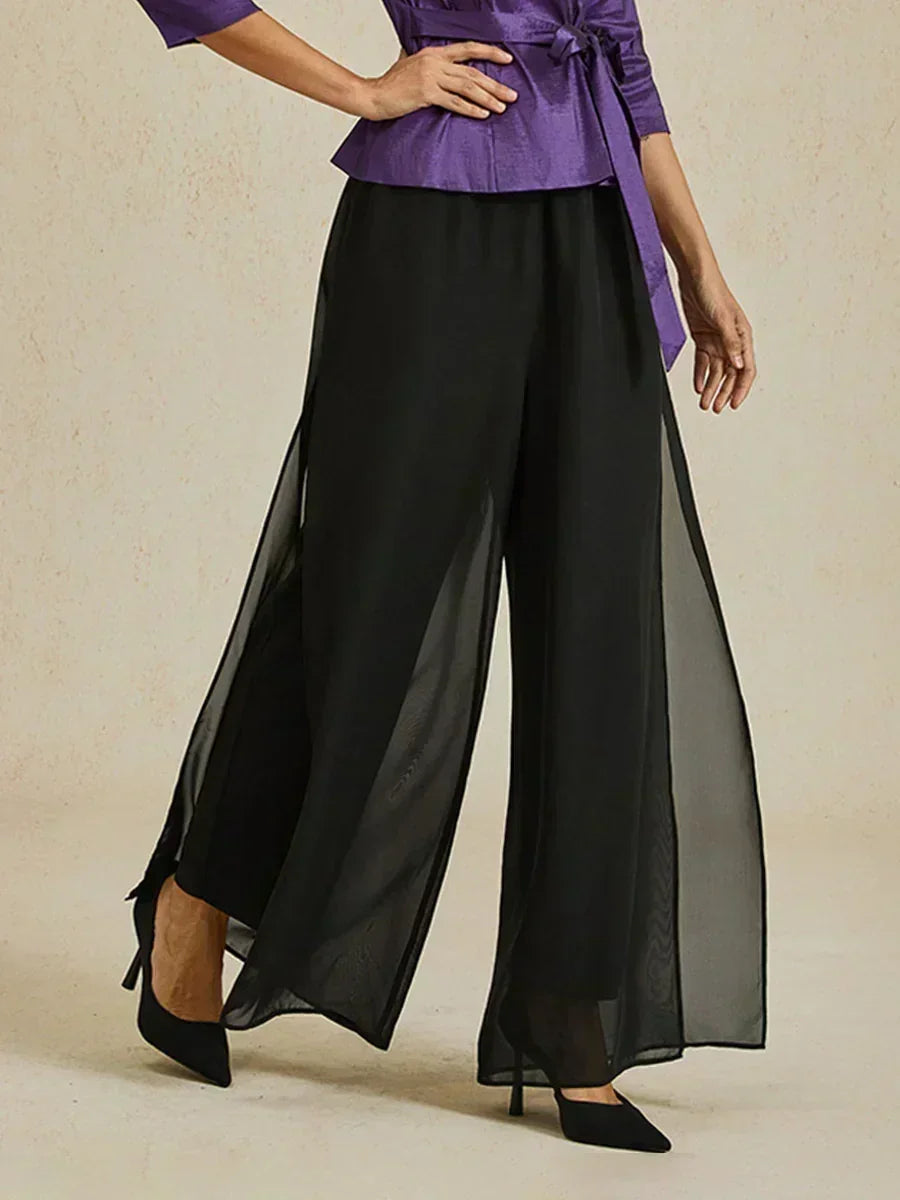 Fluressa | Split Hem Flow Broek
