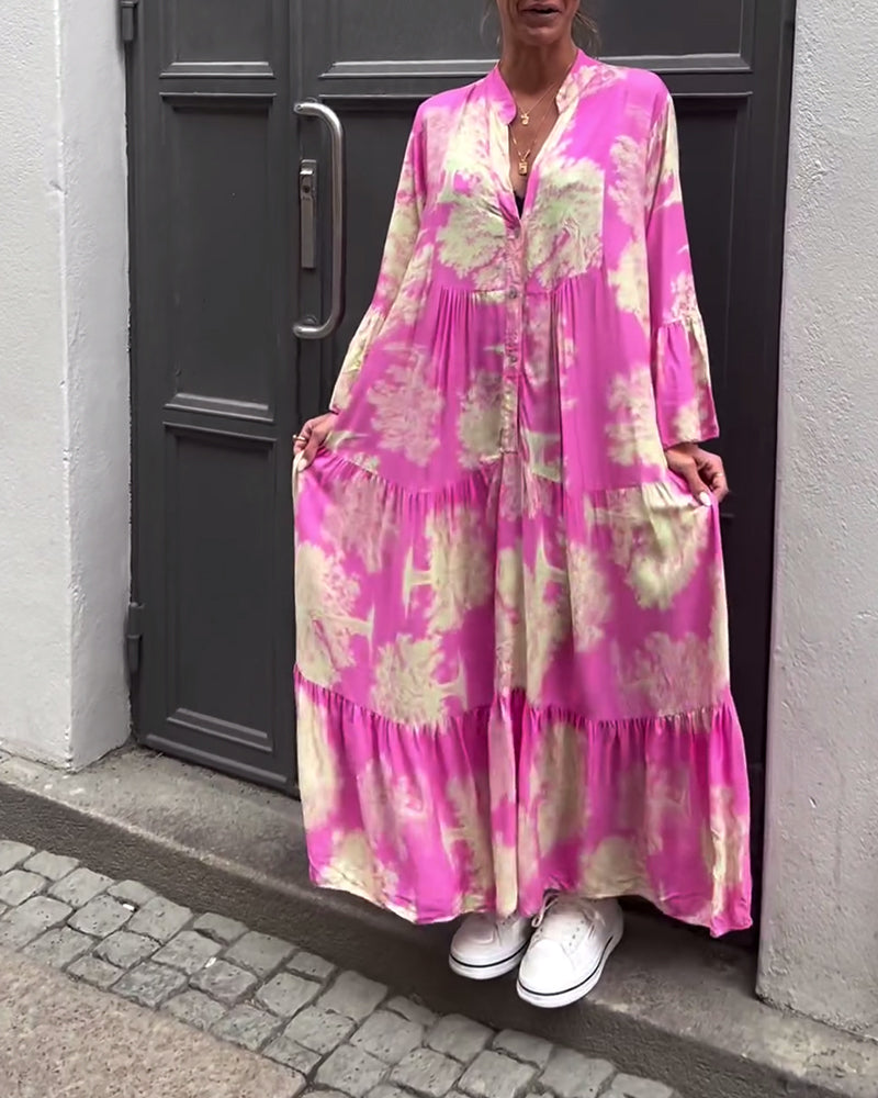 Serene | Lange Vloeiende Elegante Jurk