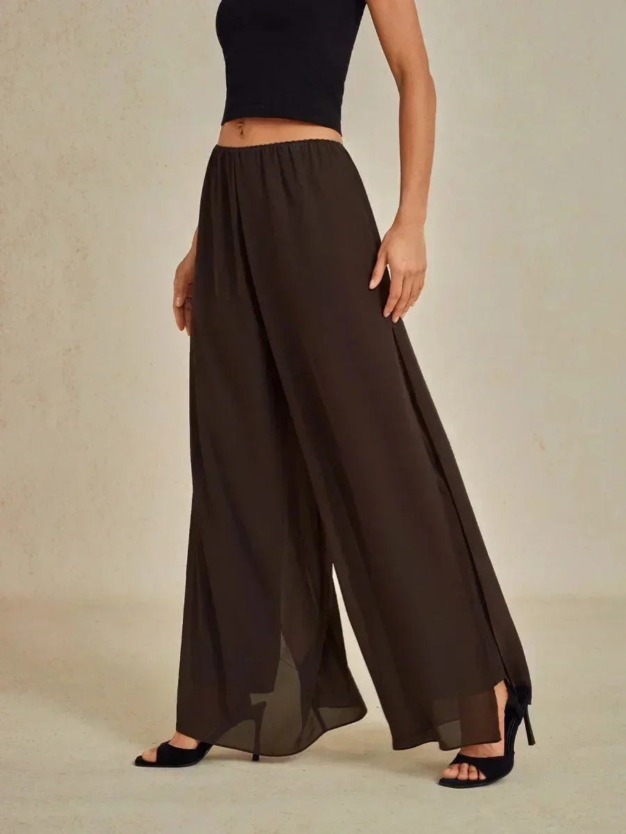 Fluressa | Split Hem Flow Broek