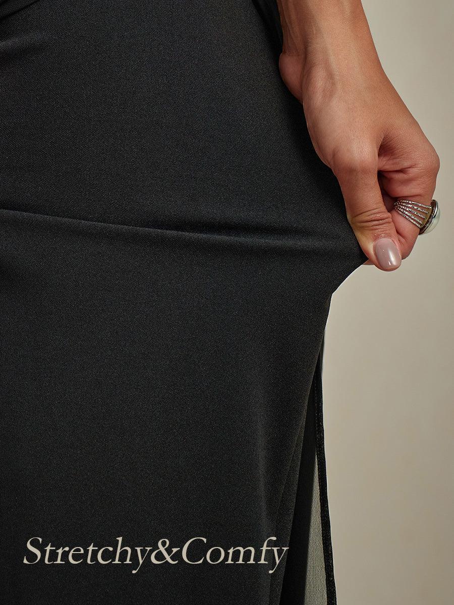 Fluressa | Split Hem Flow Broek