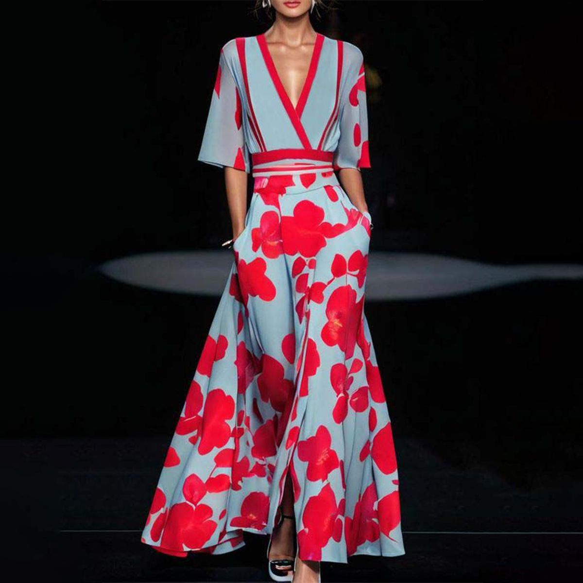 Layla™ | Elegante Viscose Jurk