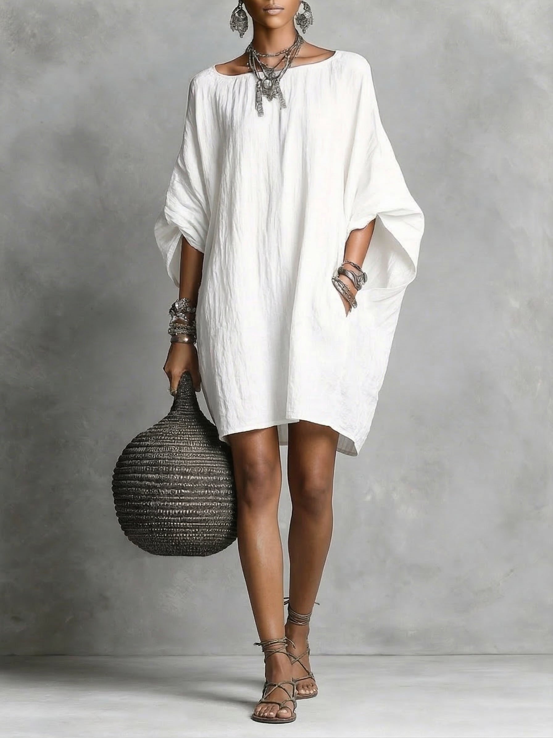 Brunella™ – Oversized Zomerjurk