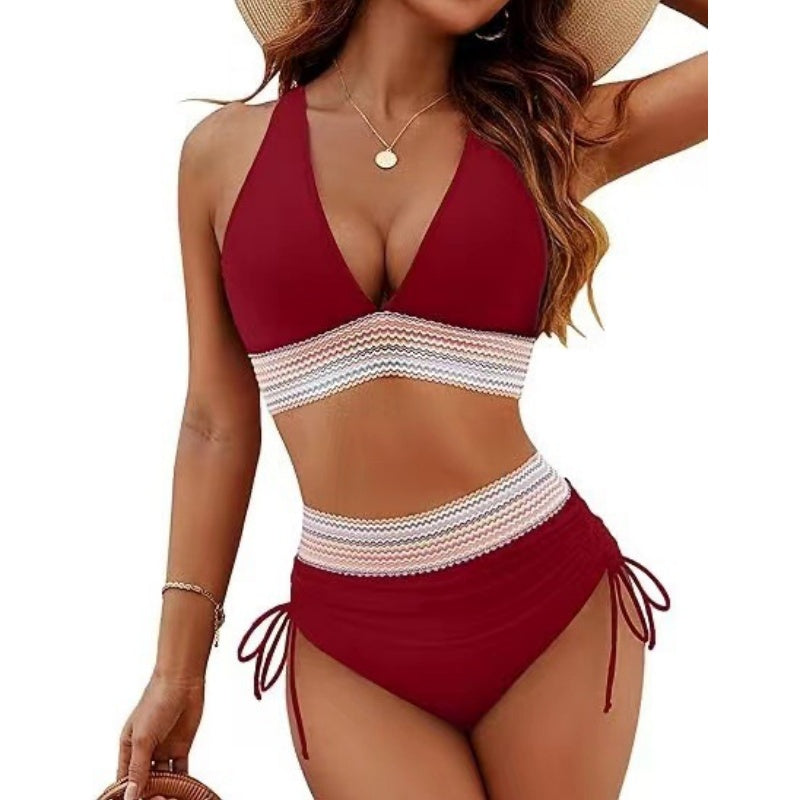 ALINA | Bikini met Hoge Taille en Buikcontrole