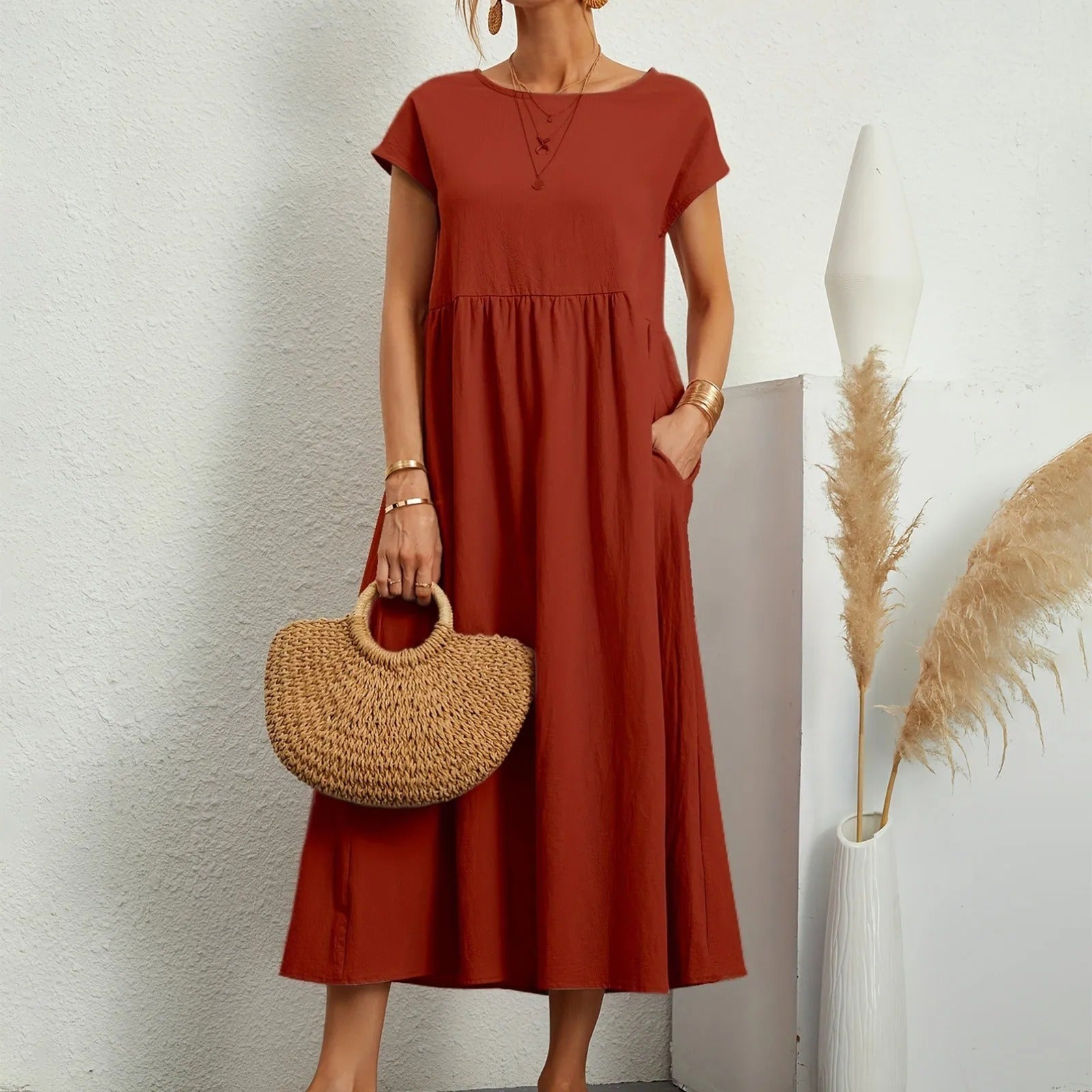 CATHERINE | ELEGANTE ESSENTIËLE JURK