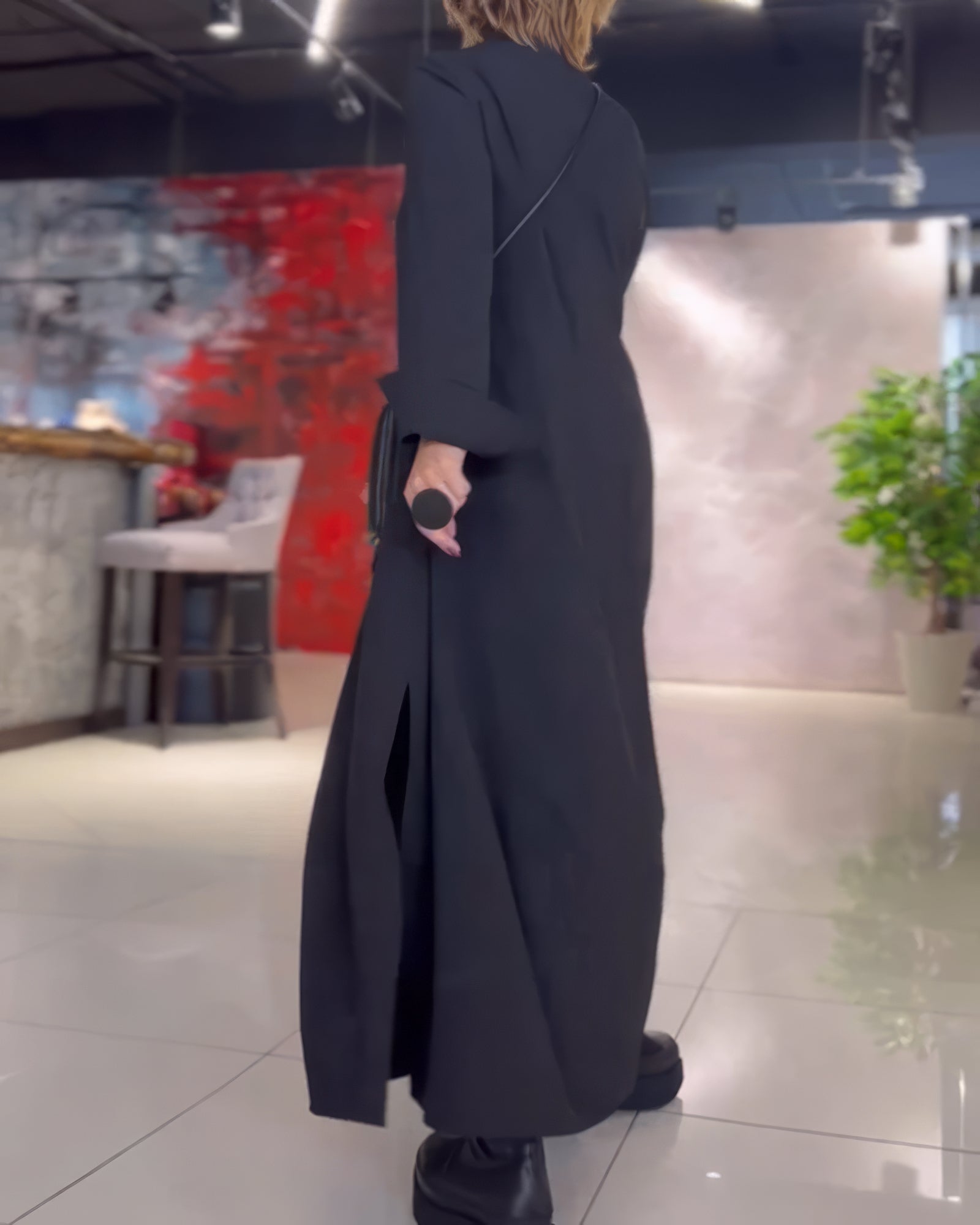 CLAUDIA | Elegante en Modieuze Lange Elastische Jurk
